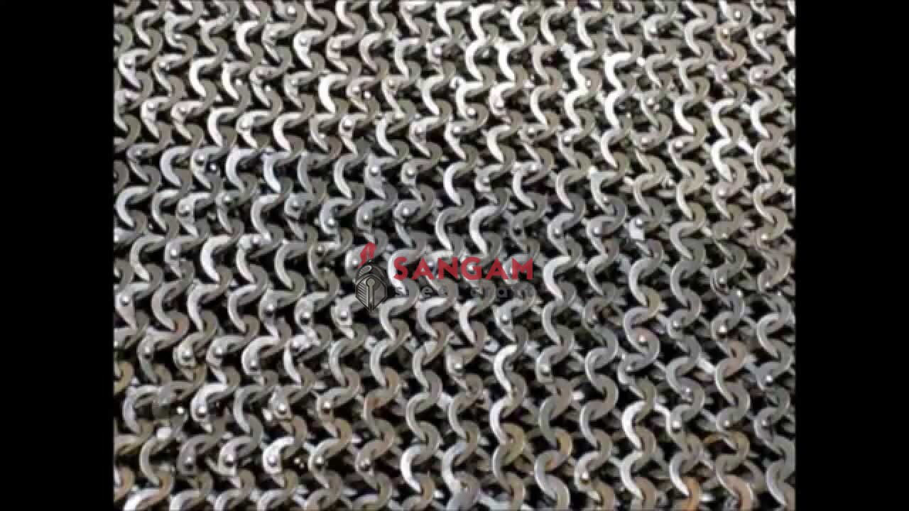 6 MM CHAIN MAIL (FLAT RIVETED)