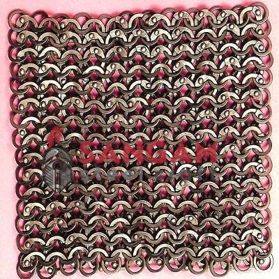 7 MM CHAIN MAIL (FLAT RIVETED)