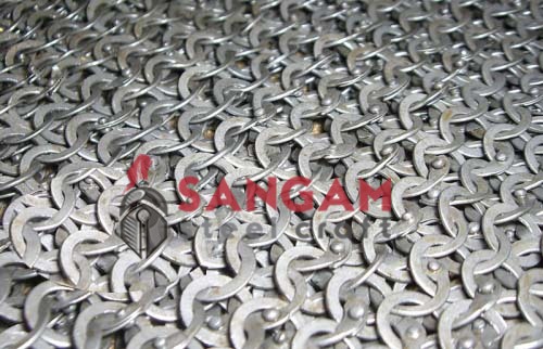 8 MM CHAIN MAIL (FLAT RIVETED)