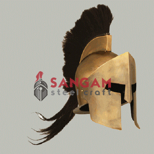Spartan Helmet With Plume 300 Movie 