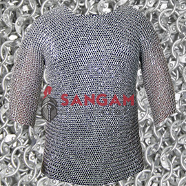 Chain Mail 9 mm round riveted aluminum 