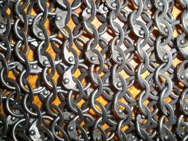 7 MM CHAIN MAIL (ROUND RIVETED)